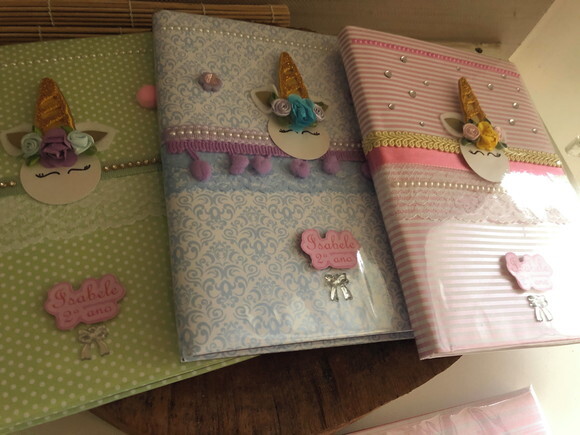 Caderno Brochura Unicórnio Luxo (plastificado)
