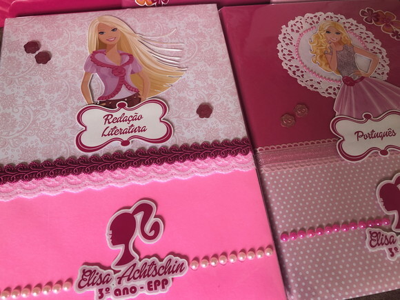 Caderno Brochurão Barbie Luxo (plastificado)