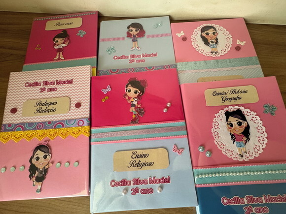 Caderno Brochurão Luluca Luxo (plastificado)