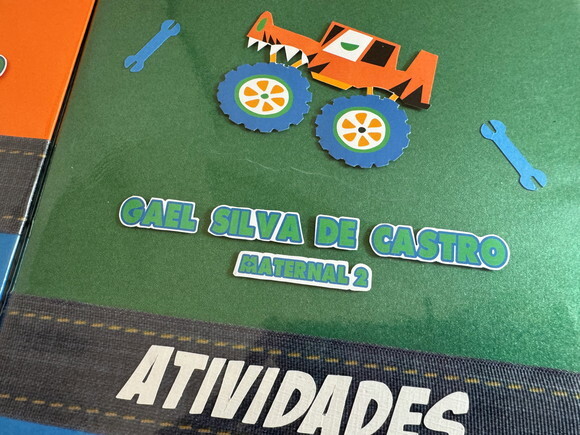 Caderno Brochurão Monster Truck (plastificado)