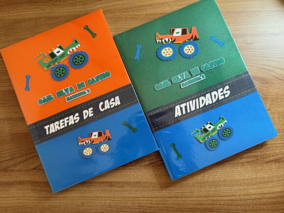 Caderno Brochurão Monster Truck (plastificado)