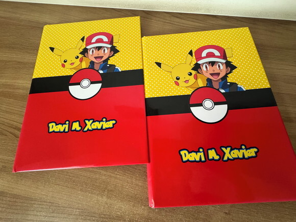 Caderno Brochurão Pokémon Simples