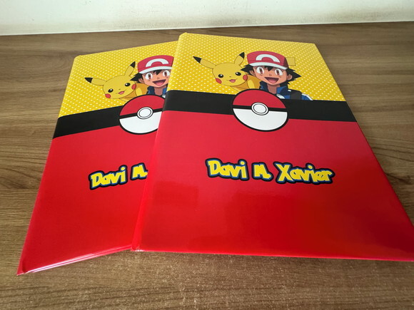 Caderno Brochurão Pokémon Simples