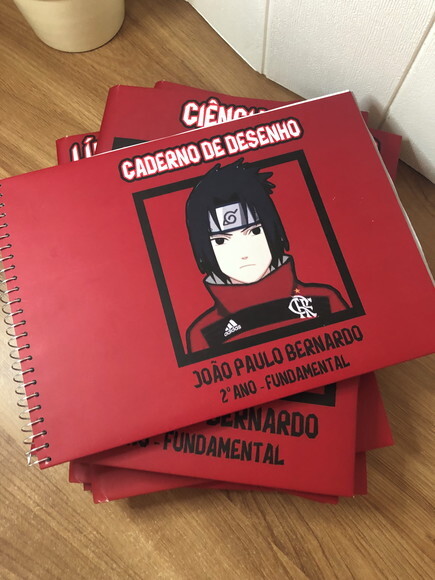 Caderno Desenho Anime (laminado)