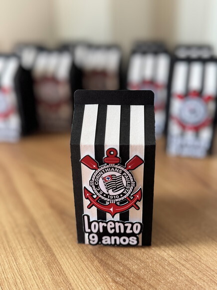 Caixinha Milk Time de Futebol Luxo