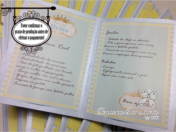 Cardápio Realeza