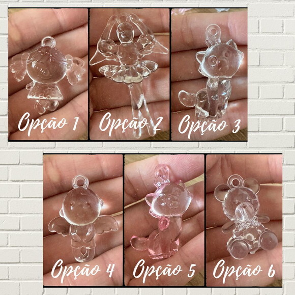 Chaveiro Luxo Pingente Acrílico+ Tassel 10 un