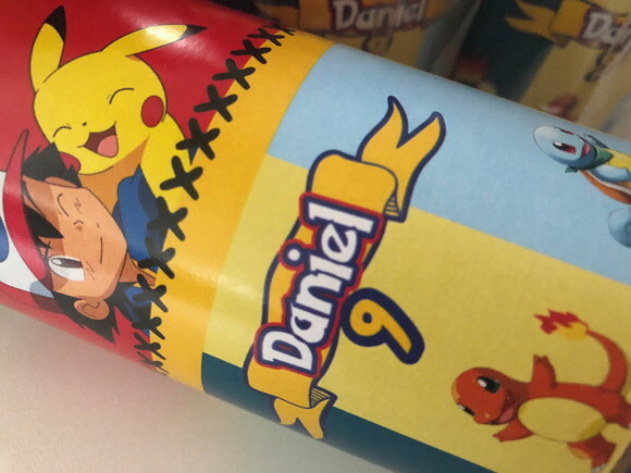 Cofrinho Papelão Embalado Pokémon