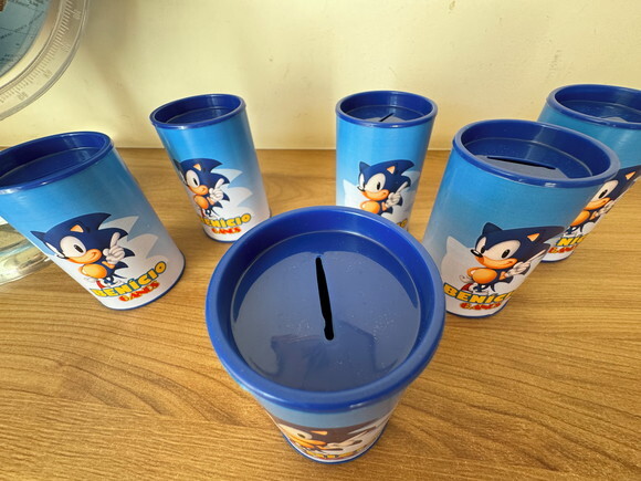 Cofrinho Papelão Embalado Sonic Mod.3