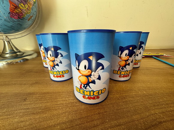 Cofrinho Papelão Embalado Sonic Mod.3