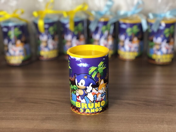 Cofrinho Plástico Embalado Sonic Mod.1