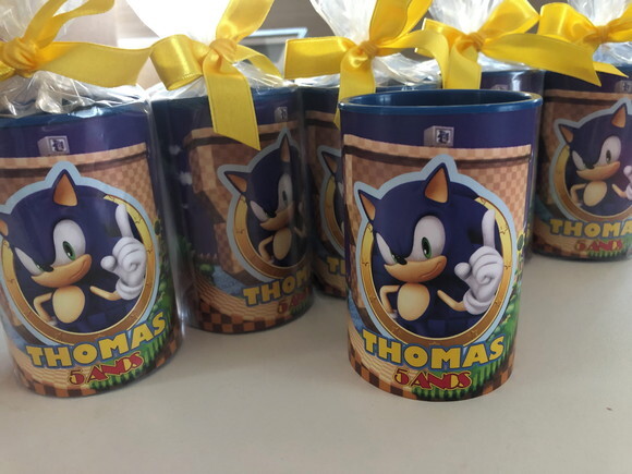 Cofrinho Plástico Embalado Sonic Mod.2