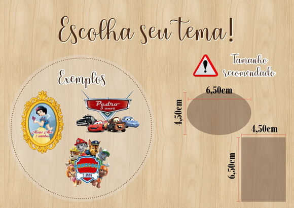 Copo twister 300ml *escolha Seu Tema* - 25un