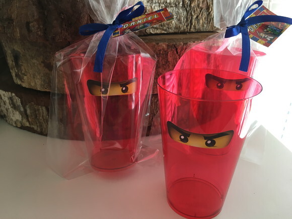 Copo Acrílico 200ml Ninjago