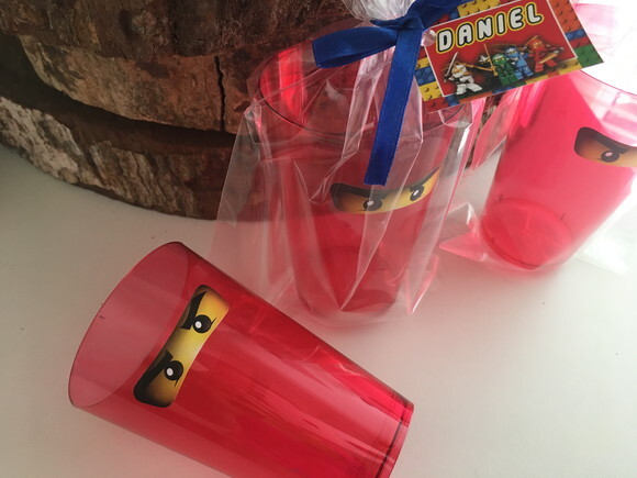 Copo Acrílico 200ml Ninjago