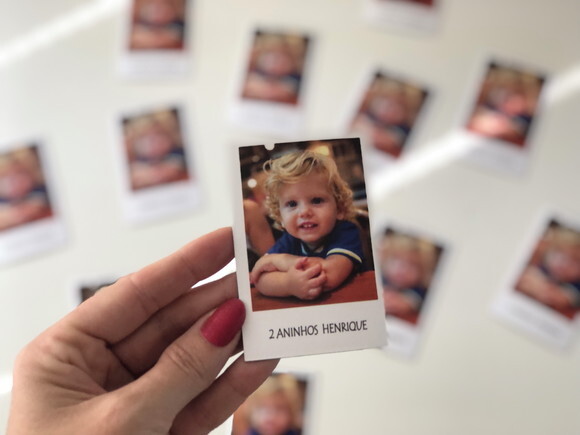 Ímã de Geladeira Polaroid