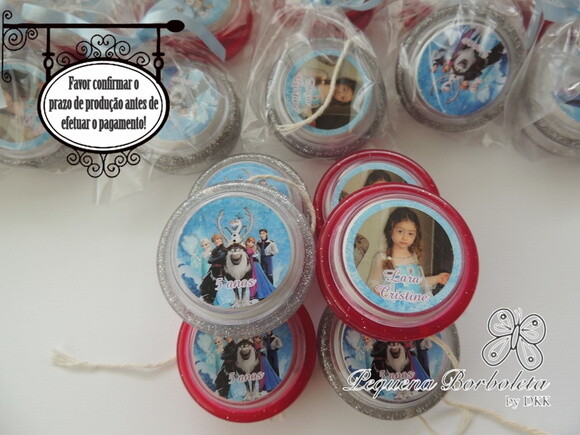 Ioiô personalizado Frozen