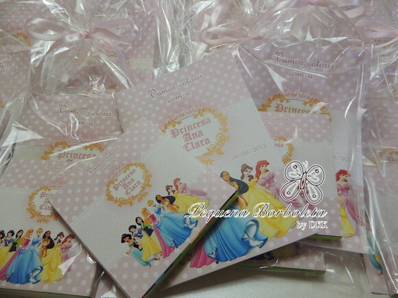 Kit Colorir Princesas