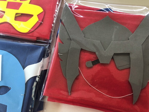 Kit Máscara Eva + Capa Vingadores