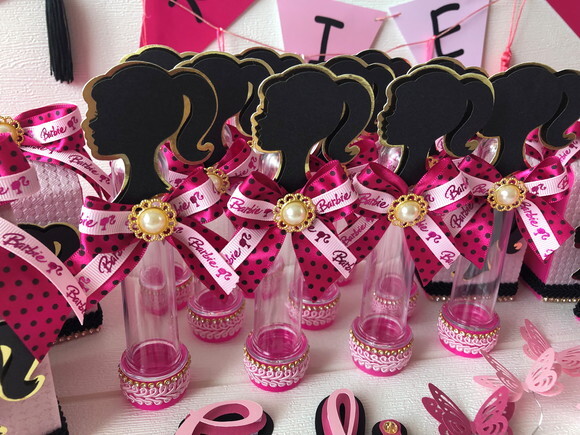 Kit Festa luxo Barbie 27 Peças