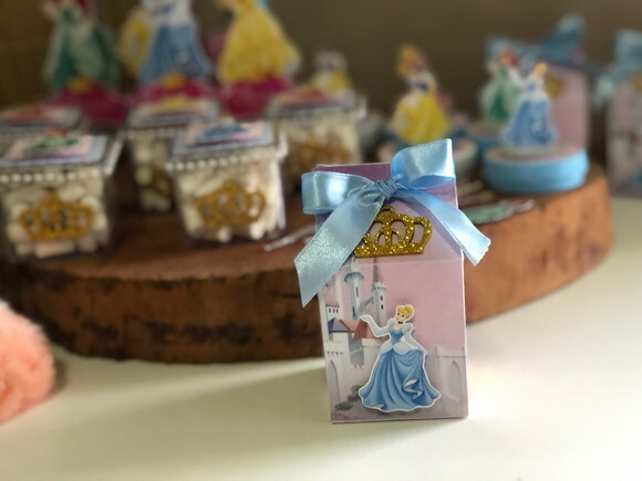 Kit Festa Princesas Disney 66 Peças