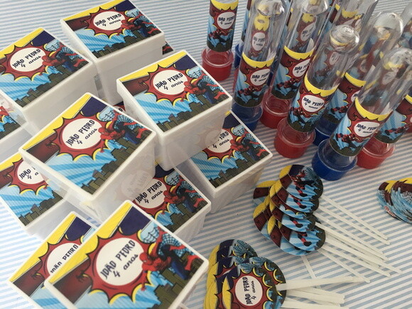 Kit Festa Homem Aranha 85 Peças