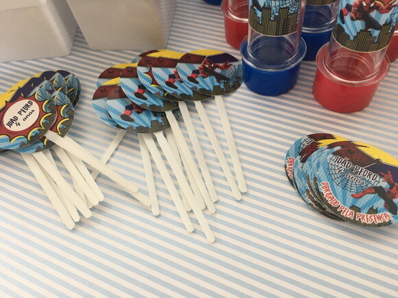 Kit Festa Homem Aranha 85 Peças