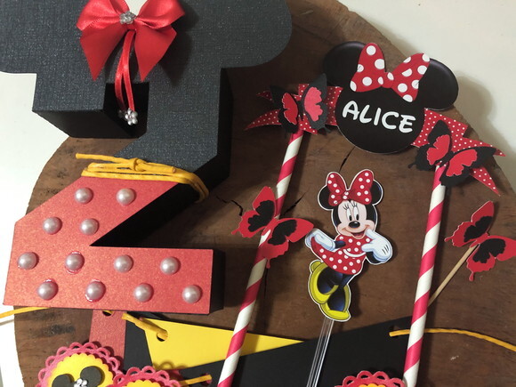Kit Festa Minnie Vermelha