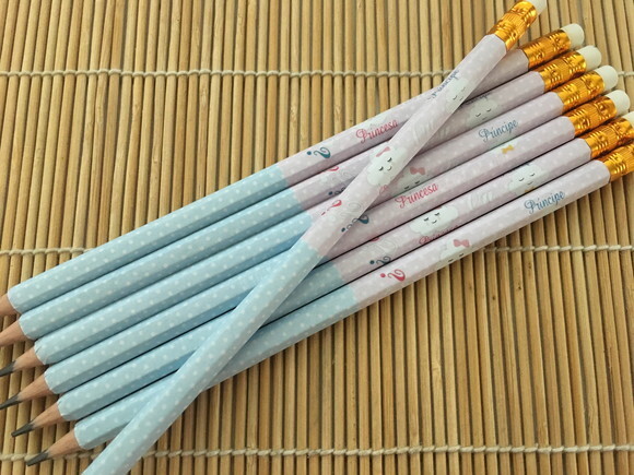Lápis Personalizado Chuva de Amor