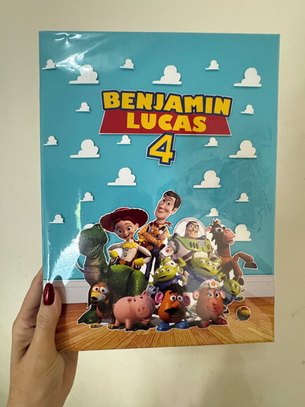 Pasta Catálogo (plastificada) Toy Story