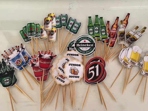 Pin Simples Boteco - 30 Unid