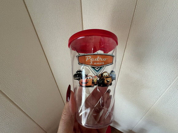 Copo twister 300ml Carros Disney