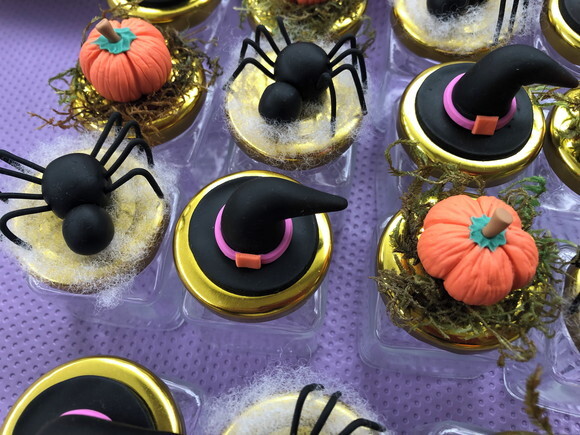 Potinho Vidro 60ml Luxo Halloween