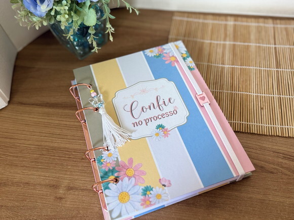 Fichário Planner Colegial Plus Blossom