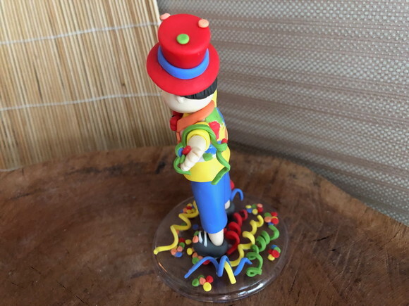 Topo de Bolo Carnaval biscuit
