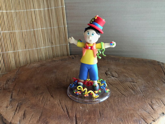 Topo de Bolo Carnaval biscuit
