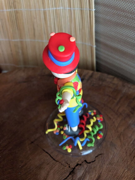 Topo de Bolo Carnaval biscuit