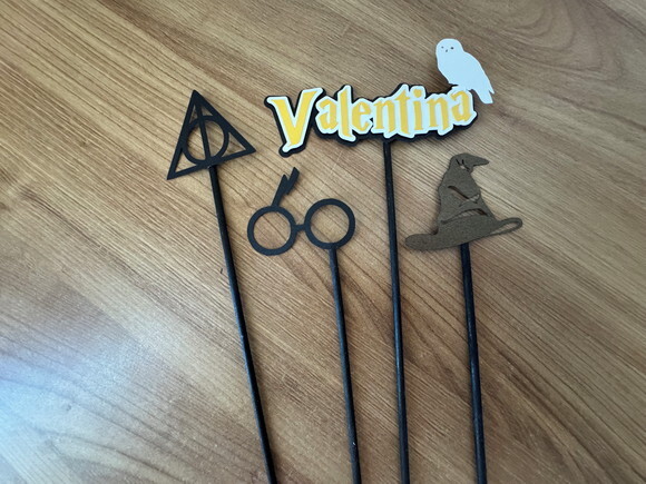 Topo de Bolo Harry Potter