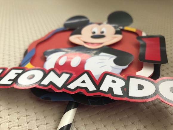 Topo de Bolo Mickey