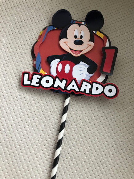 Topo de Bolo Mickey
