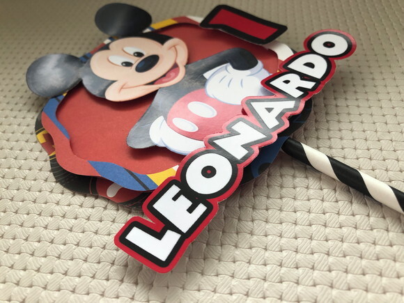 Topo de Bolo Mickey