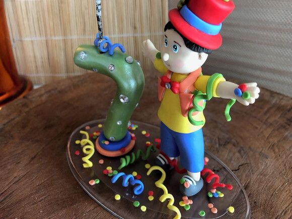 Topo Vela Carnaval Menino