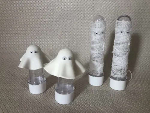 Tubete Halloween Múmia *13cm*
