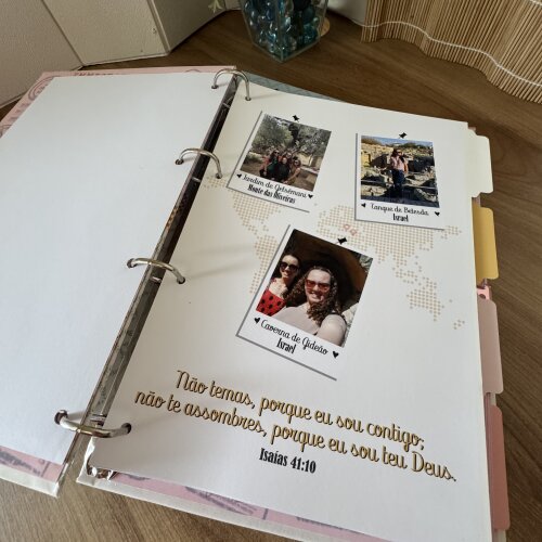 Fichário A4 - Caderno, Planner ou Agenda