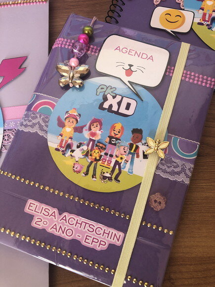 Agenda Pk Xd Luxo - Caderno Brochura (plastificado)