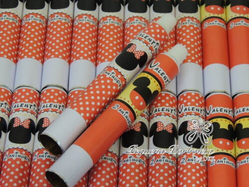 Bisnaga Minnie vermelha
