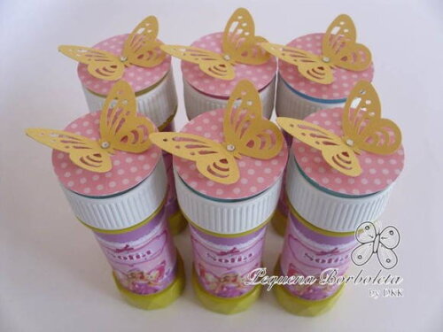 Bolinha de Sabão Barbie Butterfly