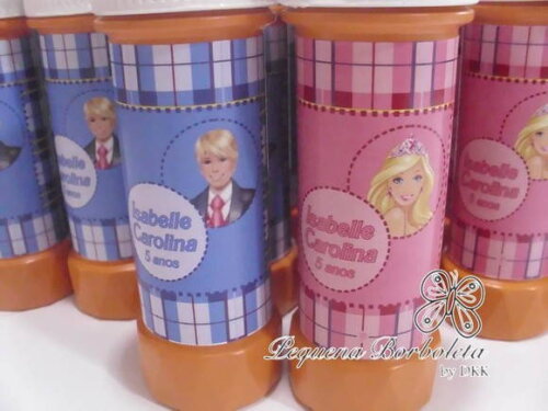 Bolinha de Sabão Barbie Escoladeprincesa