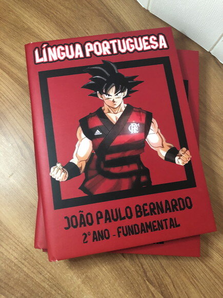 Caderno Alibombom Anime Flamengo (capa Dura)