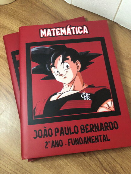 Caderno Alibombom Anime Flamengo (capa Dura)